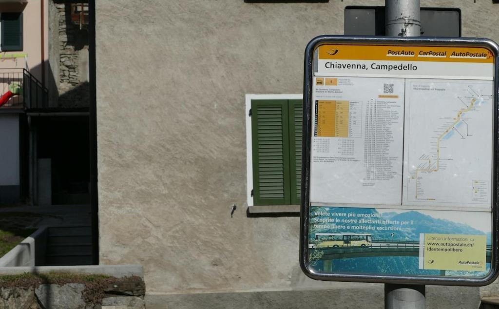 Ferienwohnung La Pigna Chiavenna Exterior foto